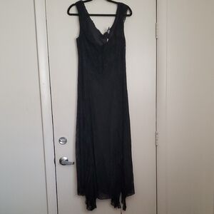 *NWT* Hot Topic's Cosmic Aura Black Lace Maxi Dress